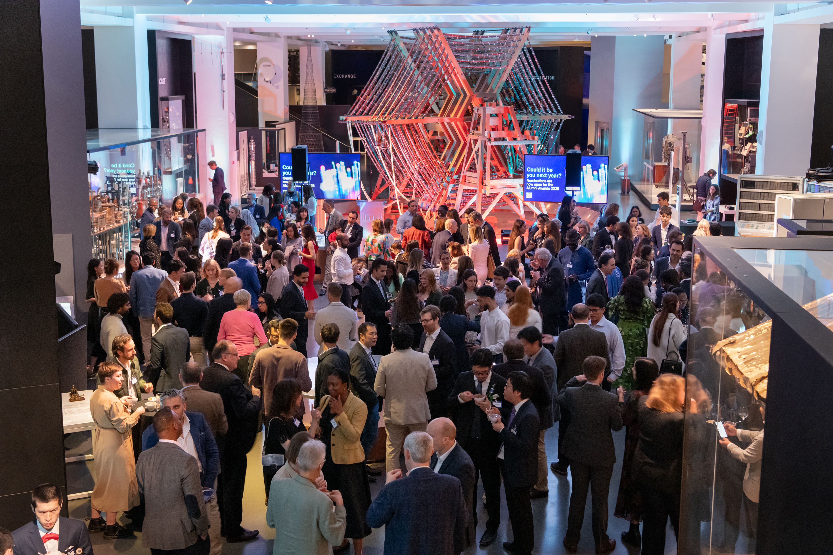 Alumni gather at the Science Museum in London for the Annual Alumni Celebration