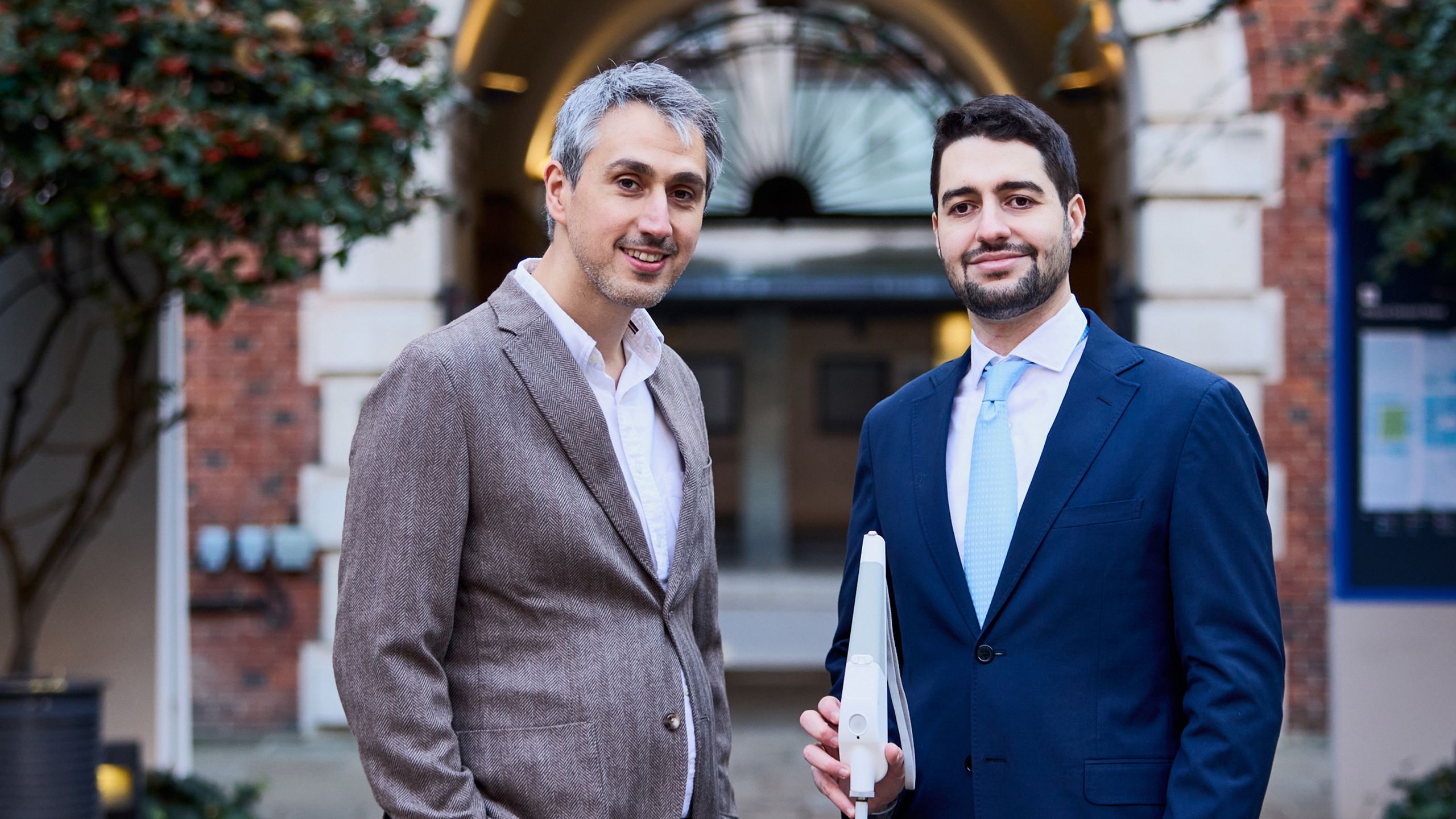 Gökhan Meriçliler (left) and Dr Jean Marc Feghali