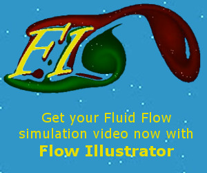 Get your Fluid Flow simulation video with Flow Illustrator