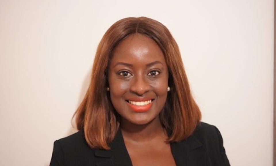 Profile shot of alumnus Alberta Asafo-Asamoah (Full-Time MBA 2021