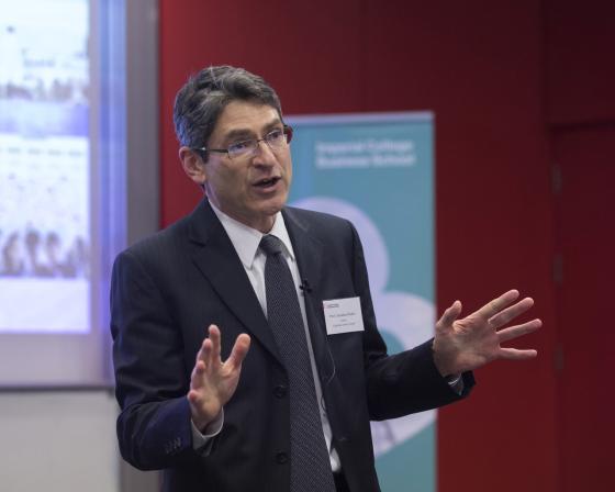 Professor Jonathan Haskel at his book launch in 2022