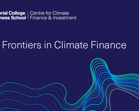 New Frontiers in Climate Finance 