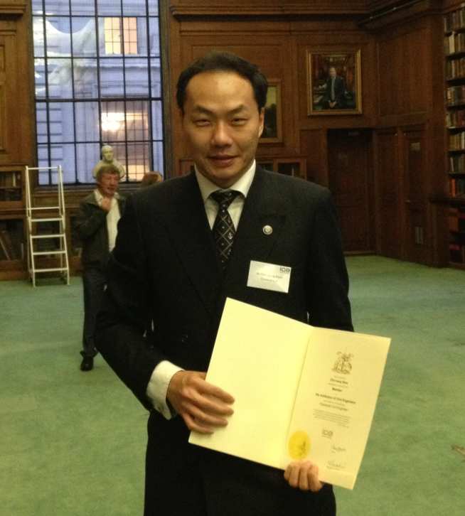 Dr Chin-Kang Clive Shen (MSc 2002 and PhD 2012)