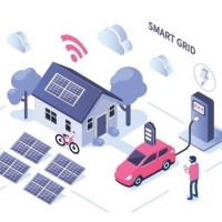 Smart grid graphic