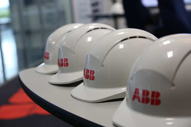 Hard hats in the control room