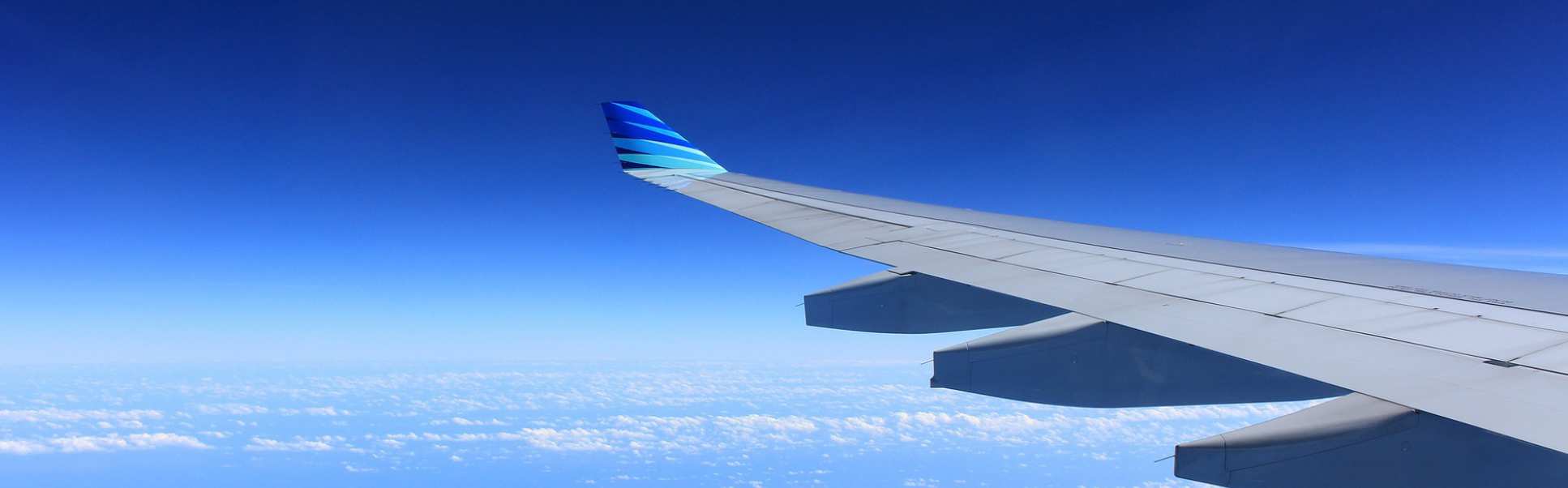 An airplane wing