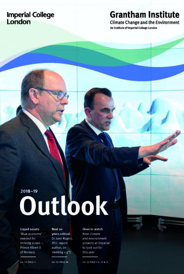 Cover of the Outlook 2018-19