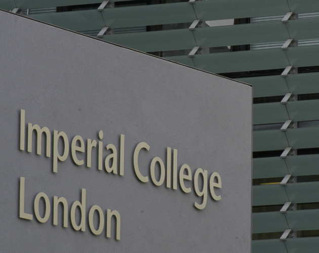 Image of the lettering for Imperial College London 