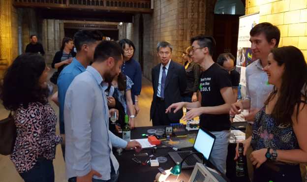 Busy science festival at Natural History Museum