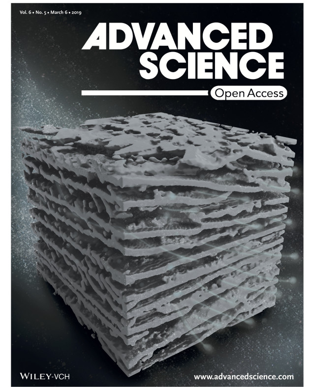 Cover Advance Science Supercaps