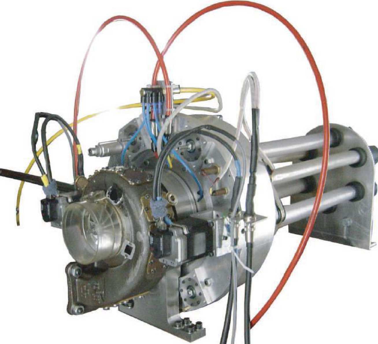 Front view eddy-current dynamometer