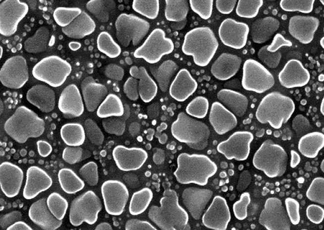 Bimodal secondary γ' distribution in nickel disk alloy