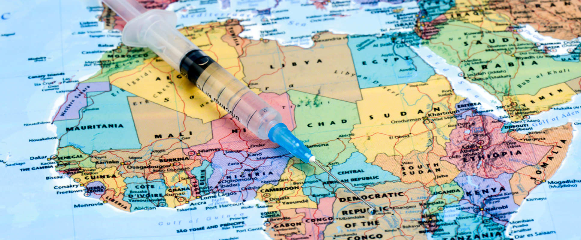 World map vaccines