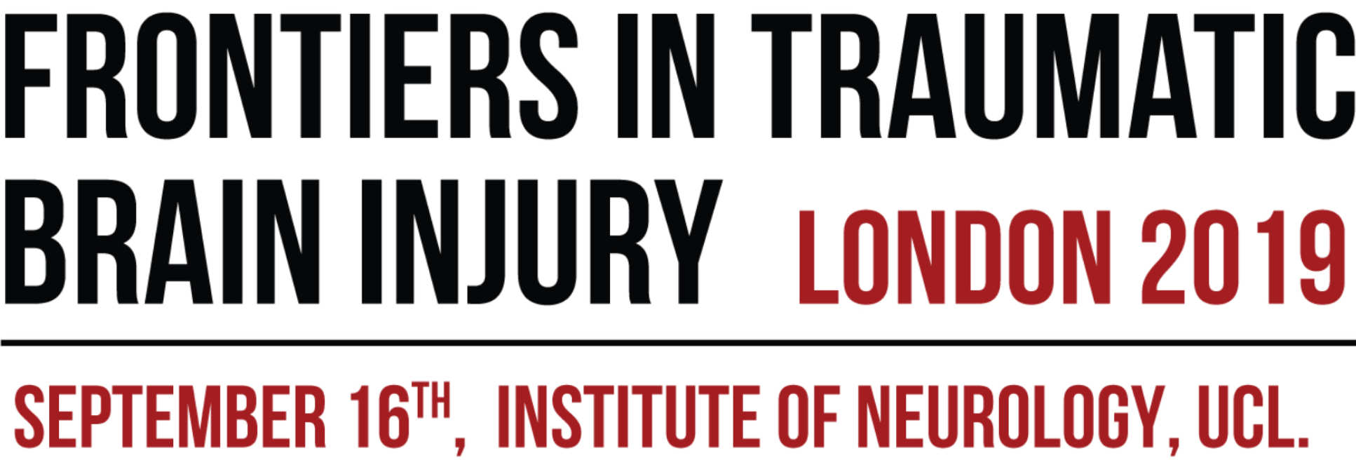 Frontiers in TBI, London Sept 16th 2019, ION at UCL