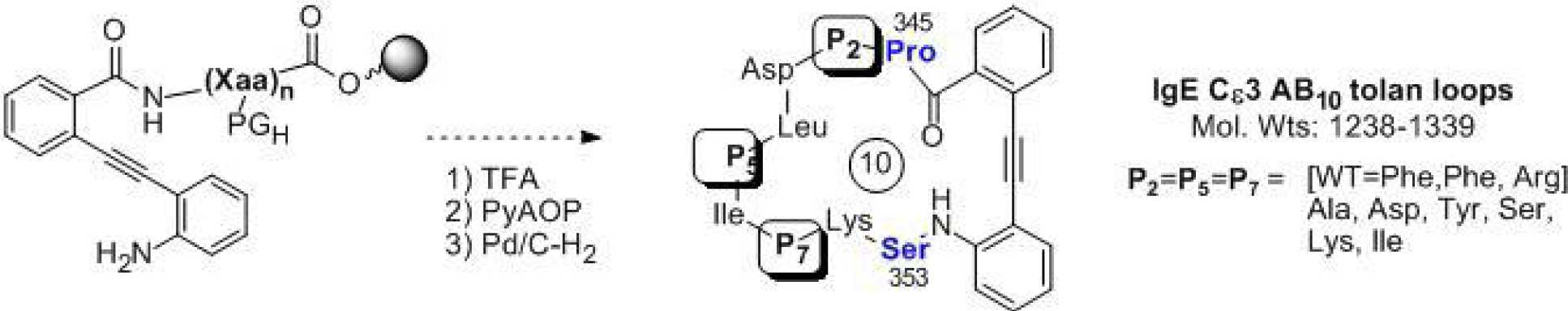 One of our approaches to peptoid synthesis