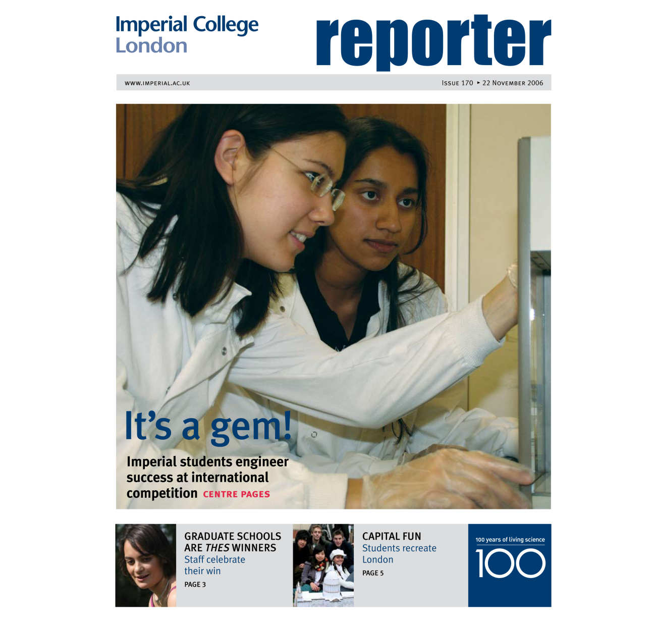 Issue 170 - 22 November 2006 
