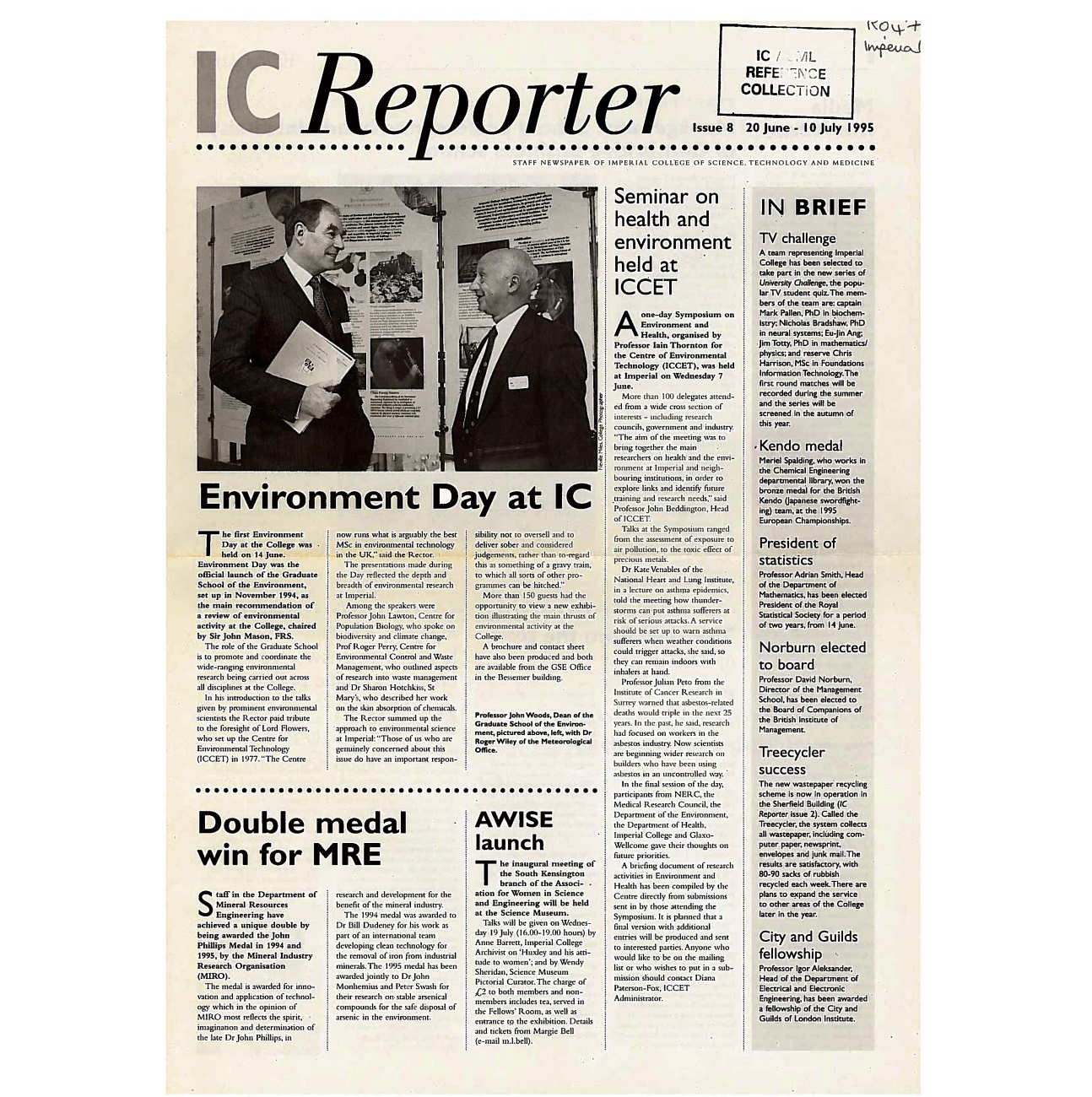 Issue 8, 20 June - 10 July 1995