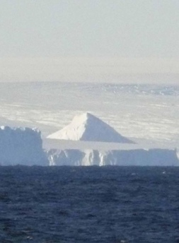 Today's view of the Wilkes Land coast, Antarctica