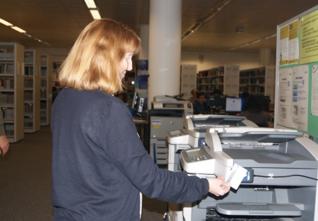 Central Library printer