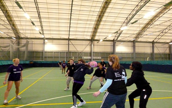 The Netball Team in Action