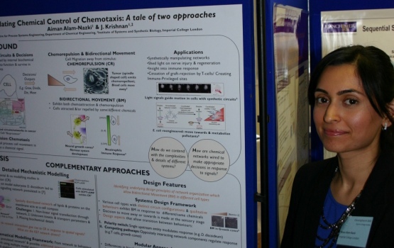 Imperial's Aiman Alam-Nazki, winner of the Biochemical and Biomedical Engineering Category