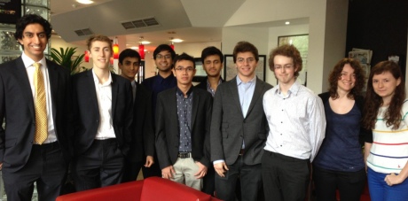 Imperial's students at the Engineers Without Borders National Challenge Finals 