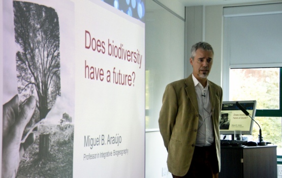 Professor Miguel Araujo discusses the future of biodiversity