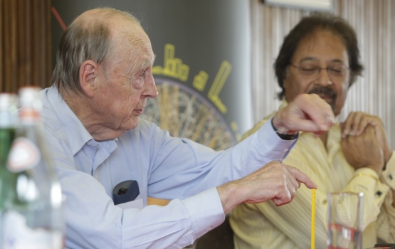 Professor Tom Kibble (Physics) was awarded a Dirac Medal later in the year for his part in devising the theory behind the particle, while two other scientists Peter Higgs and Gerald Guralnik were awarded a Nobel Prize for their part