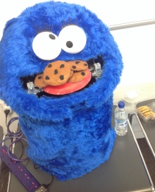 Cookie monster robot