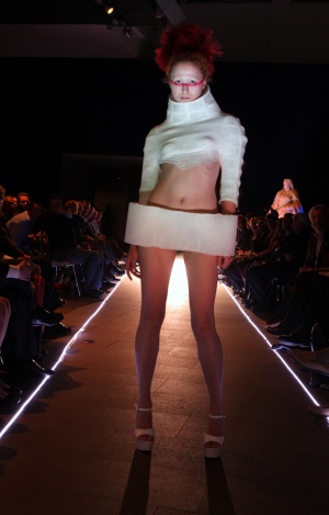 One of Ian's shots from a fashion show at Imperial