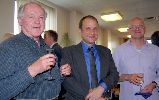 Prof Peter Dornan, Prof Jordan Nash and Prof Paul Dauncey