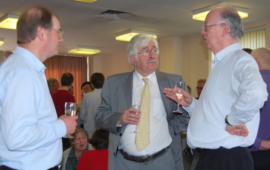 Dr Robert Forsyth, Prof David Southwood and Prof Angus MacKinnon
