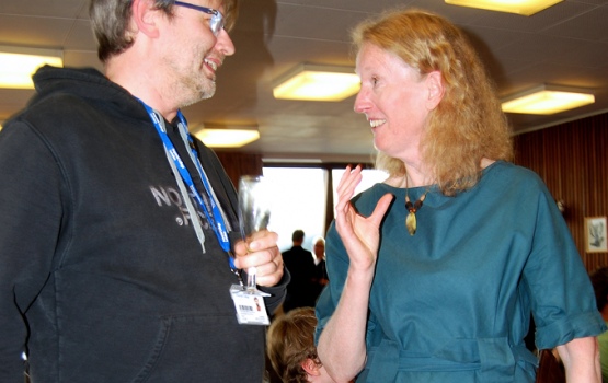 Prof martin McCall and Prof Jo Haigh