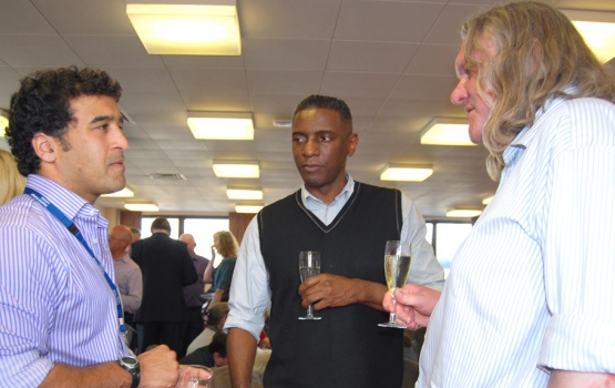 Dr Vijay Tymms, Dr Mark Richards and Dr D Collings