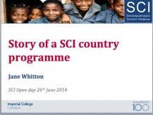 Story of a SCI country programme