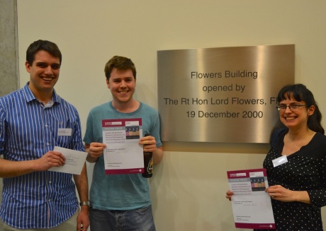 Best oral and poster presentation prize winners