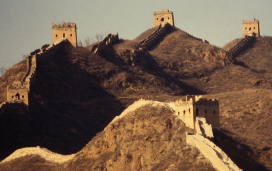 Great Wall – at Simetai, 1984-86