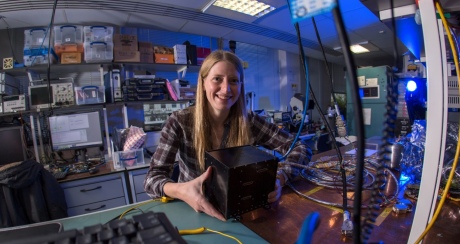 Helen O'Brien and the magnetometer