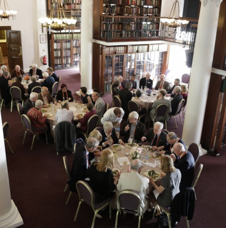 Alumni from 1945, 1955 and 1965 at the Celebratory Milestones Lunch