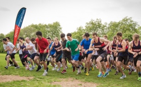 Runners in hyde park