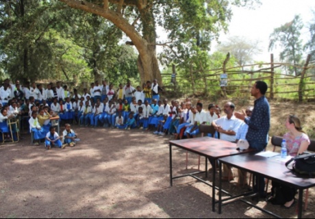 Figure 2. Launch event for deworming in Oromia region
