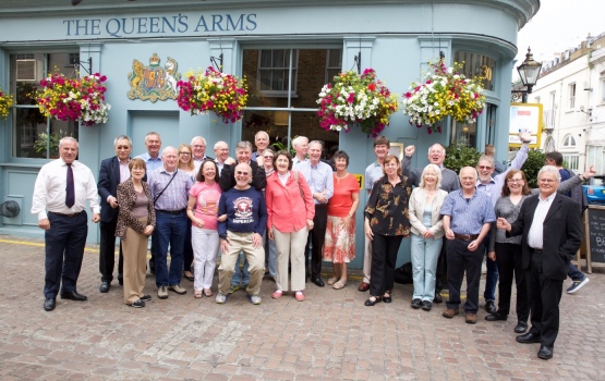 The Electrical Engineering Class of 1970 with their guests