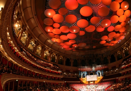 Inside the Albert Hall