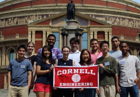 Summer school students from Cornell University