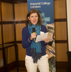 Joanna Crelin, Consul General in Sao Paulo, opening the event