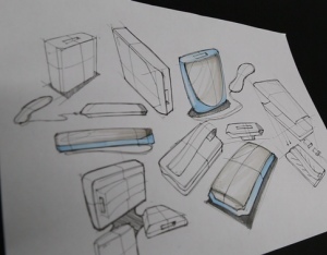 Early prototype sketches