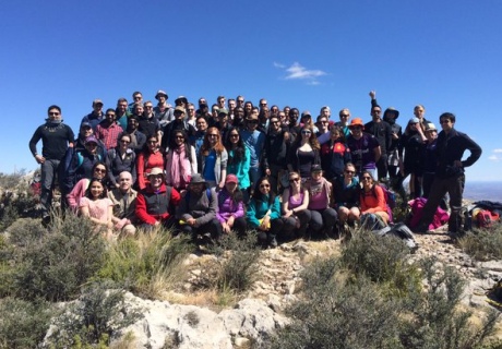 MSc students conquer the Permian reef trail 