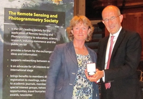 Philippa Mason receives the RSPSoc Award