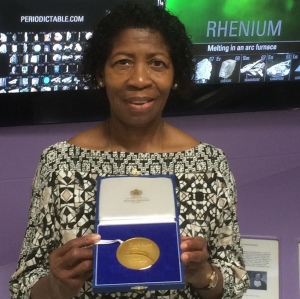 Doris Pappoe and medal