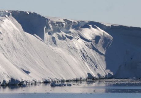 The Totten glacier in Antarctica